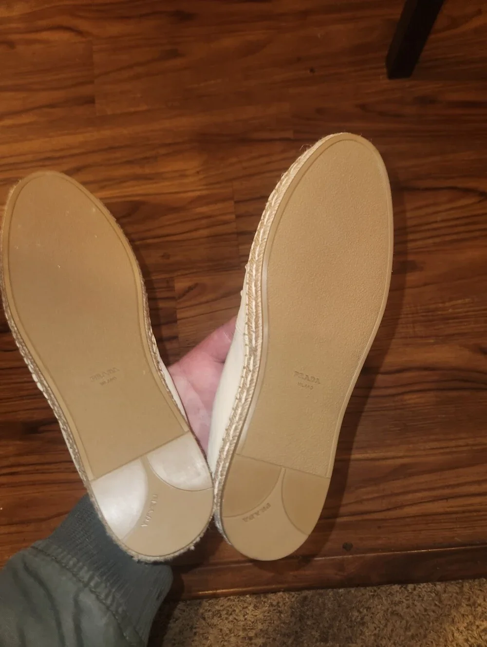 Prada Espadrilles Women's EU 40 (Hand Made in Milan Italy)